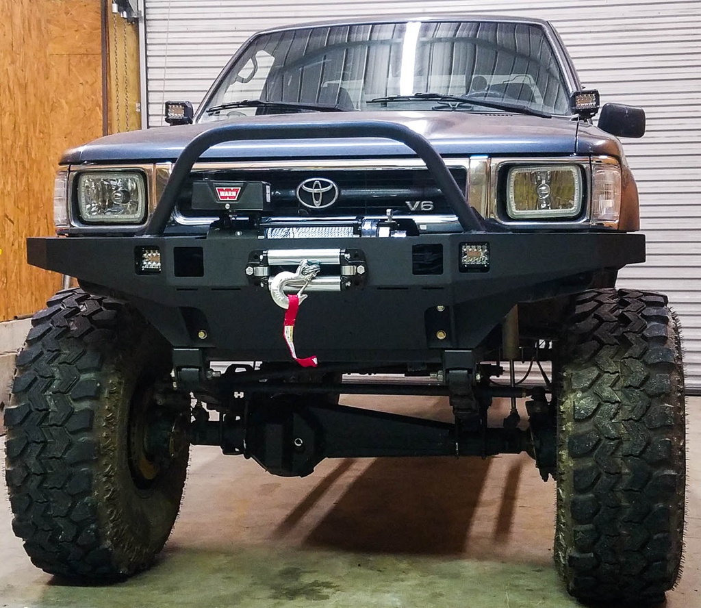 3rd Gen Toyota Pickup High Clearance Front Bumper Kit | Coastal Offroa